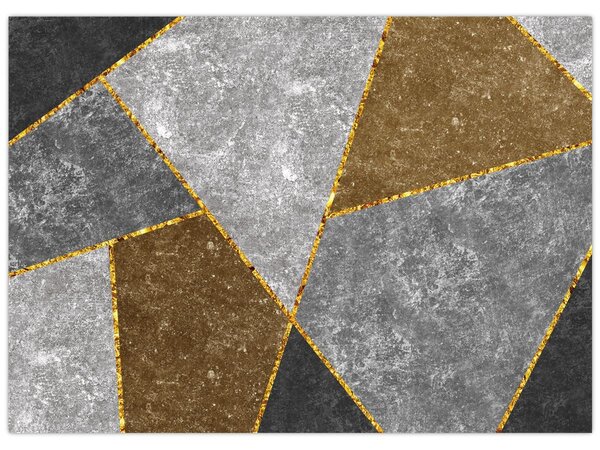 Obraz - Imitacja materiałów (70x50 cm)