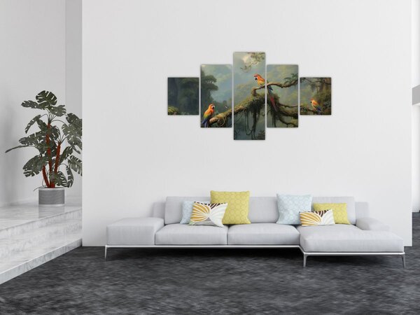 Obraz - Las tropikalny (125x70 cm)
