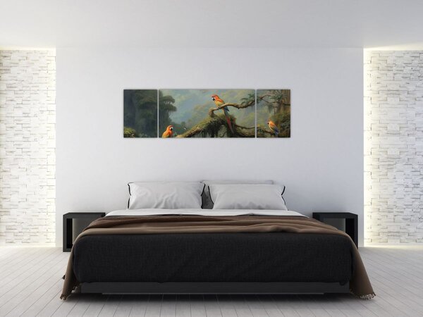 Obraz - Las tropikalny (170x50 cm)