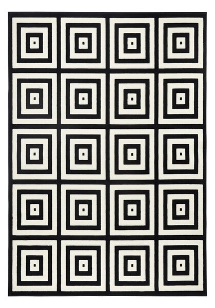 Czarno-biały dywan Zala Living Capri Mono, 70x140 cm