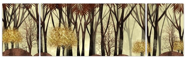 Obraz - Las dekoracyjny (170x50 cm)