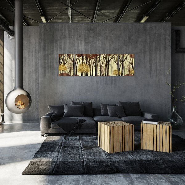 Obraz - Las dekoracyjny (170x50 cm)