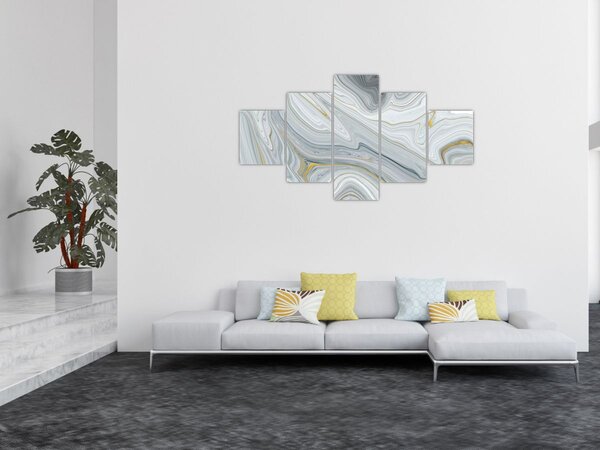 Obraz - Abstrakcja (125x70 cm)