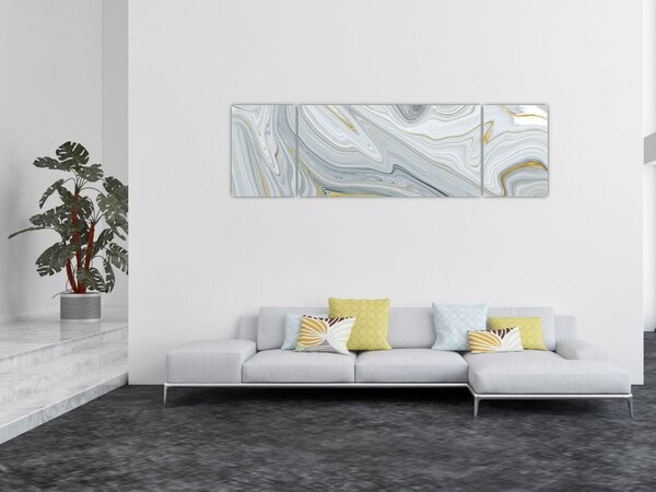 Obraz - Abstrakcja (170x50 cm)