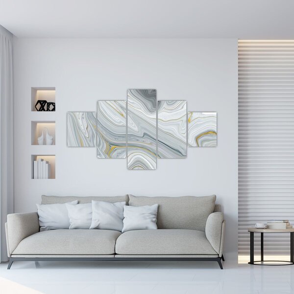 Obraz - Abstrakcja (125x70 cm)