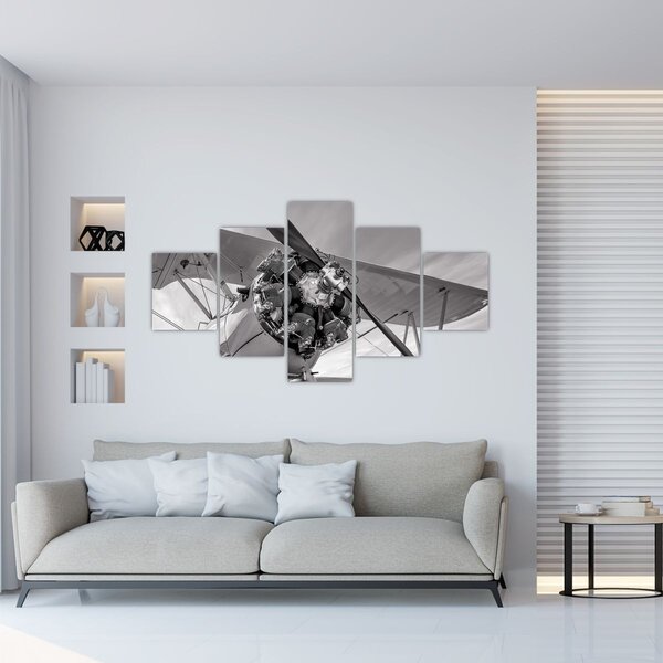 Obraz - Samolot (125x70 cm)