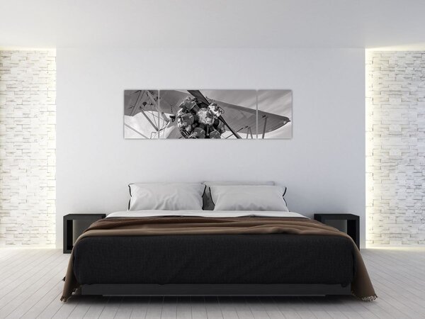 Obraz - Samolot (170x50 cm)