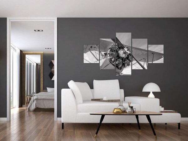 Obraz - Samolot (125x70 cm)
