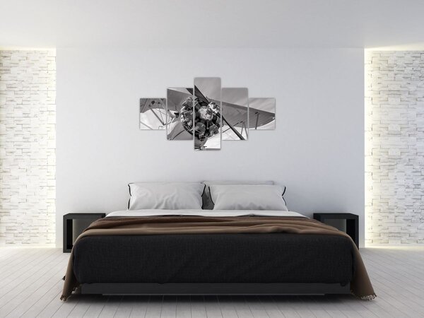 Obraz - Samolot (125x70 cm)