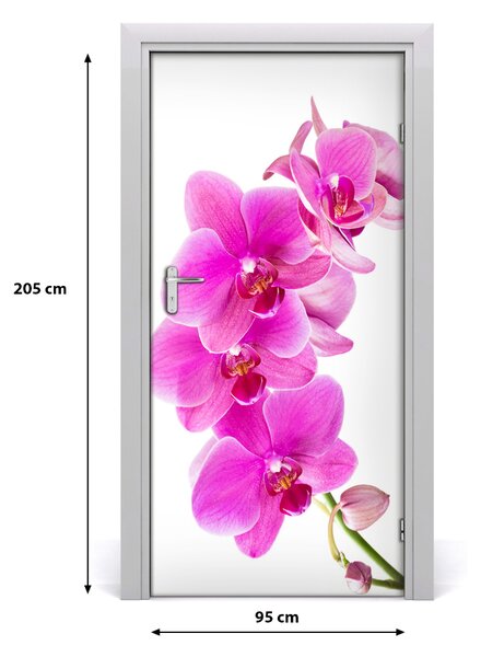 Naklejka samoprzylepna okleina Różowa orchidea
