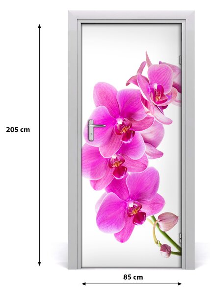Naklejka samoprzylepna okleina Różowa orchidea