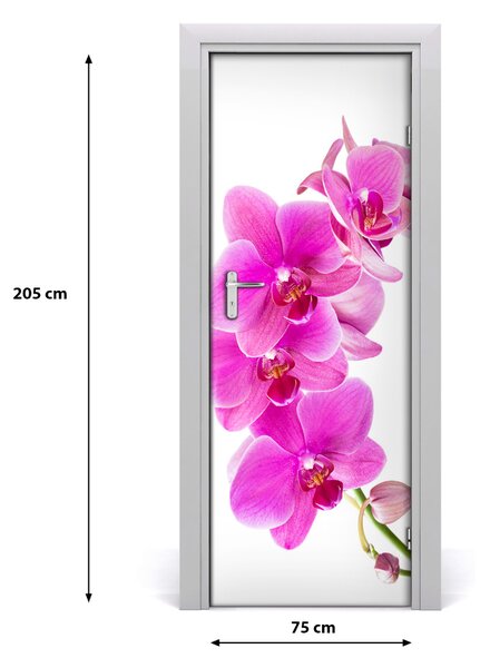 Naklejka samoprzylepna okleina Różowa orchidea