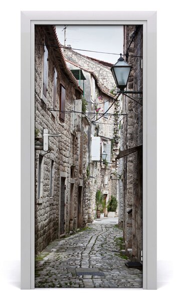 Fototapeta samoprzylepna DRZWI Uliczka Chorwacja