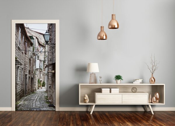 Fototapeta samoprzylepna DRZWI Uliczka Chorwacja
