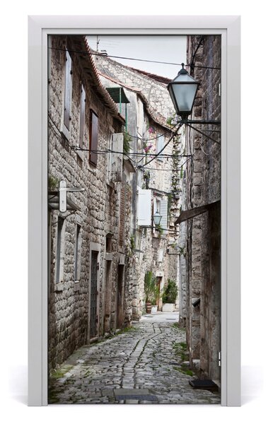 Fototapeta samoprzylepna DRZWI Uliczka Chorwacja