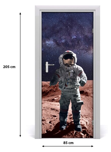 Fototapeta samoprzylepna na drzwi Astronauta