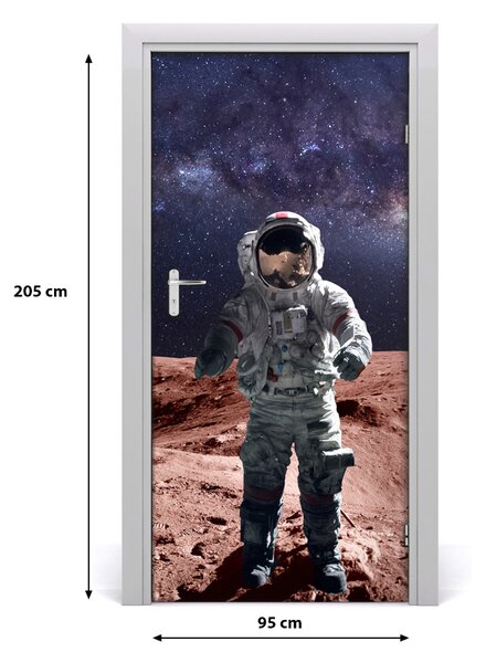Fototapeta samoprzylepna na drzwi Astronauta