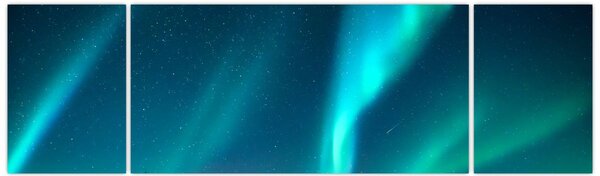 Obraz - Aurora Borealis (170x50 cm)