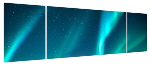 Obraz - Aurora Borealis (170x50 cm)