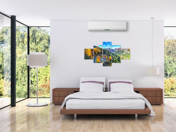 Obraz - Przełęcz Malajska (125x70 cm)