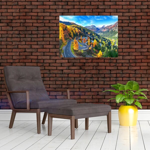 Obraz - Przełęcz Malajska (70x50 cm)