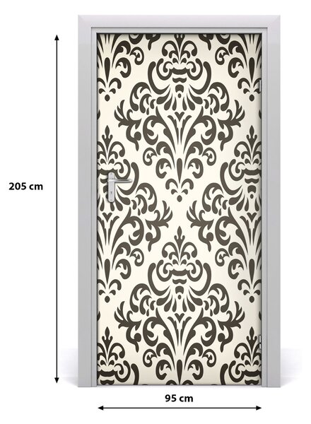 Naklejka fototapeta na drzwi Ornamenty tło