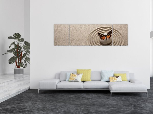 Obraz - Ogród zen (170x50 cm)