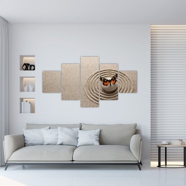 Obraz - Ogród zen (125x70 cm)