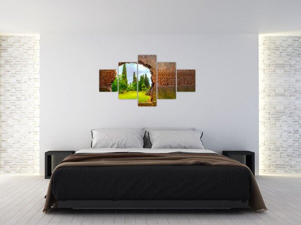 Obraz - Ogród Eden (125x70 cm)