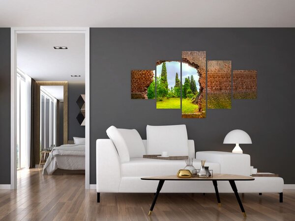 Obraz - Ogród Eden (125x70 cm)