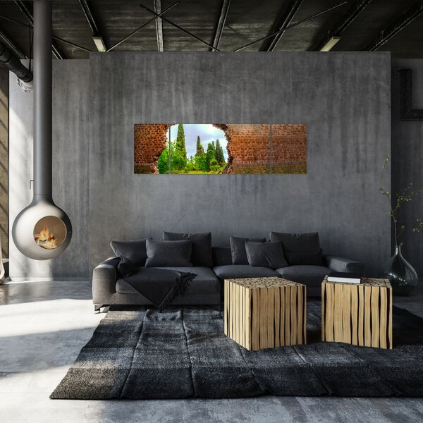 Obraz - Ogród Eden (170x50 cm)