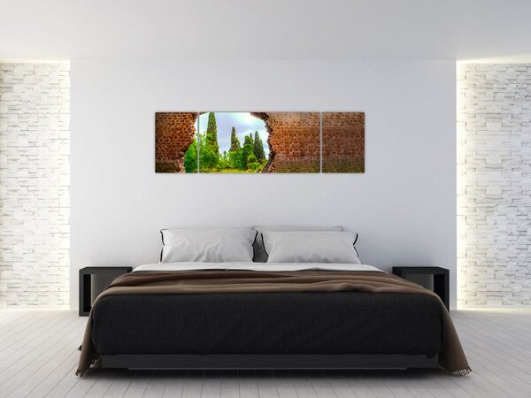 Obraz - Ogród Eden (170x50 cm)