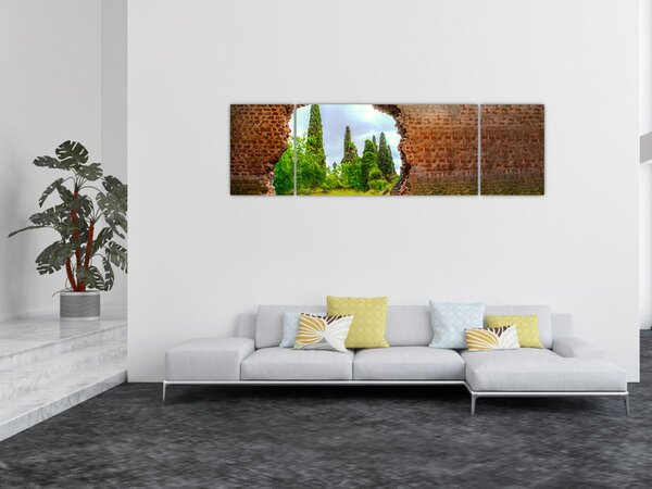 Obraz - Ogród Eden (170x50 cm)