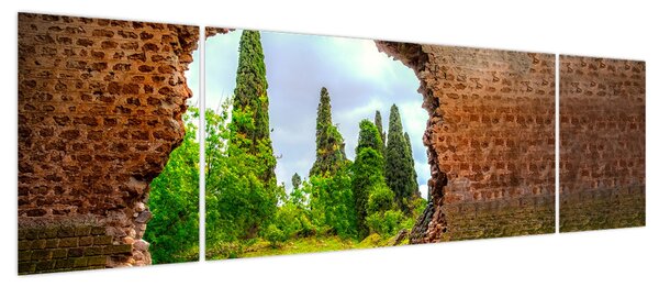 Obraz - Ogród Eden (170x50 cm)