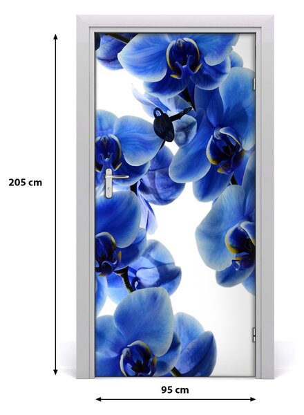 Nalepka Naklejka fototapeta na drzwi kwiat orchidea