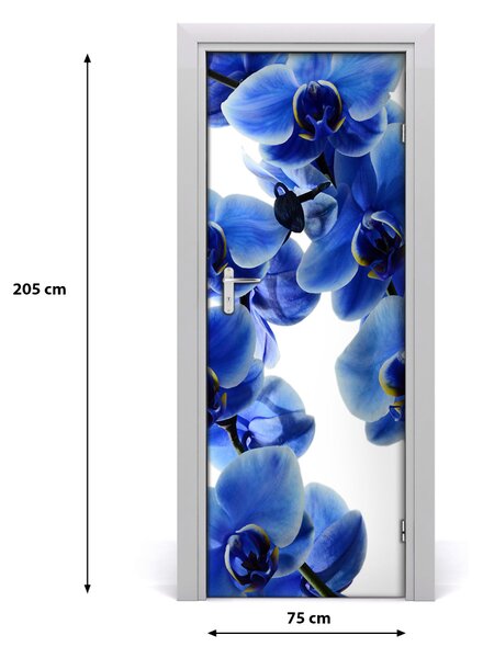 Nalepka Naklejka fototapeta na drzwi kwiat orchidea