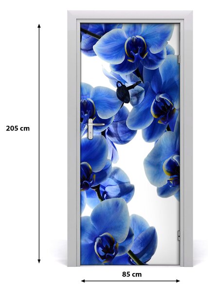 Nalepka Naklejka fototapeta na drzwi kwiat orchidea