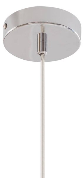 Lampa wisząca szklana Diborah Lucande, możliwość ściemniania, multikolor, salon / jadalnia, szkło, design