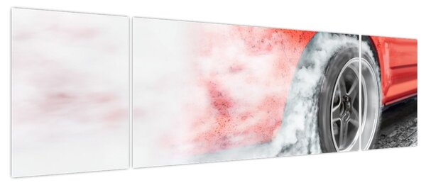 Obraz - Samochód wyścigowy (170x50 cm)