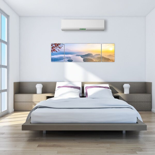 Obraz - Jezioro Bled (170x50 cm)