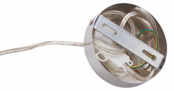 Lampa wisząca szklana Diborah Lucande, możliwość ściemniania, multikolor, salon / jadalnia, szkło, design