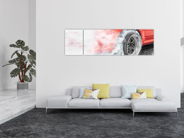 Obraz - Samochód wyścigowy (170x50 cm)