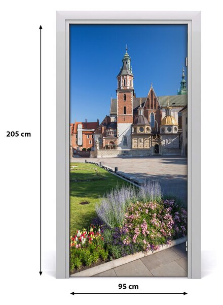 Fototapeta samoprzylepna na drzwi Kraków Polska