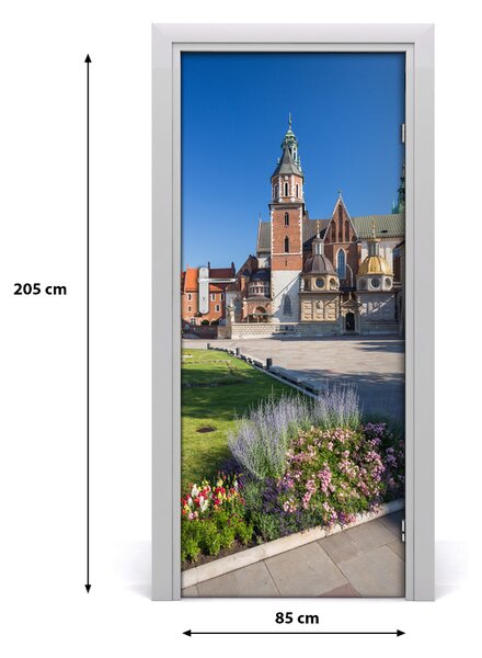 Fototapeta samoprzylepna na drzwi Kraków Polska