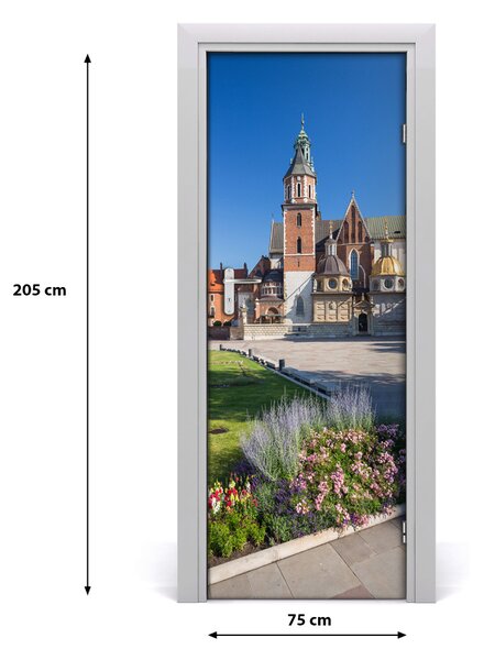 Fototapeta samoprzylepna na drzwi Kraków Polska