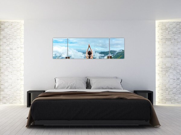 Obraz - Joga (170x50 cm)