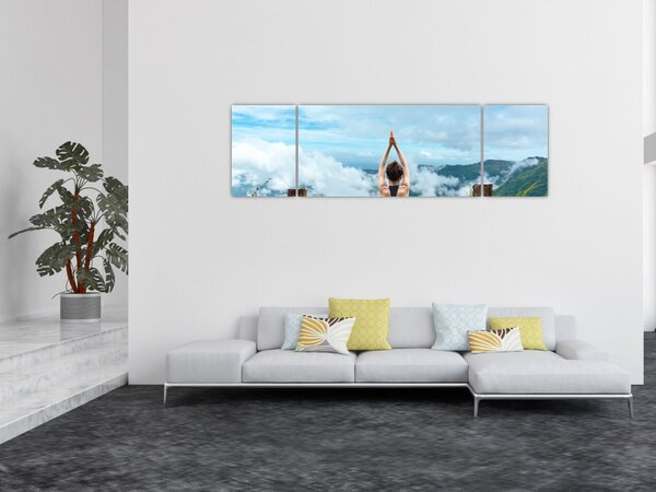 Obraz - Joga (170x50 cm)