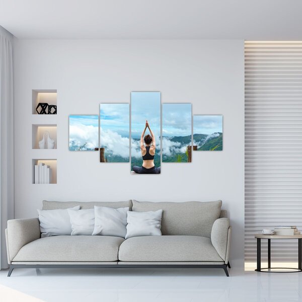 Obraz - Joga (125x70 cm)