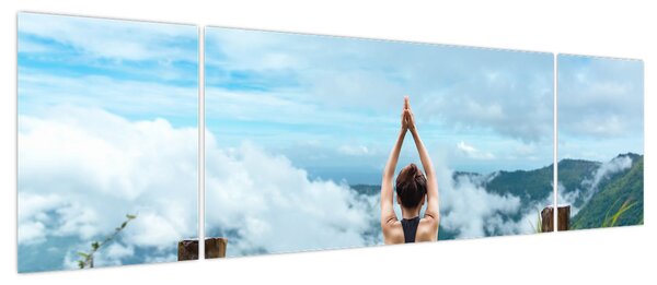 Obraz - Joga (170x50 cm)
