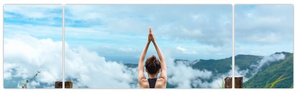 Obraz - Joga (170x50 cm)